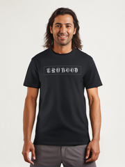 Premium Men's Plain Printed Black T-Shirt | Versatile Black Tee for Men & Boys