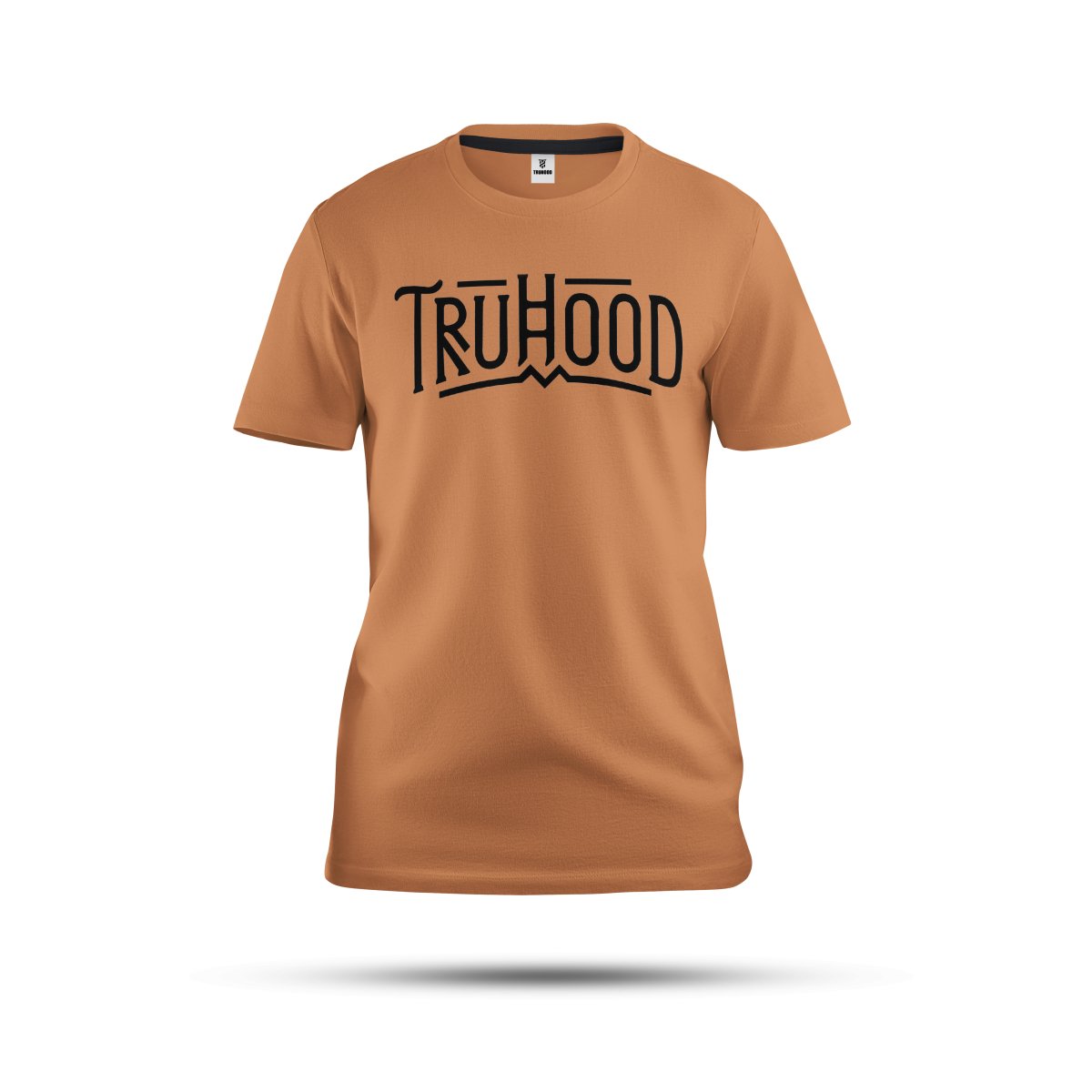 Premium Soft Cotton Men's T-Shirt | Brown, Beige & Camel Options | Eco - Friendly Comfort