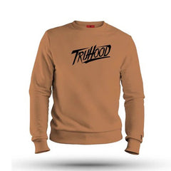 Premium Men's Brown Sweatshirt | Beige & Camel Options | OG High Density Print