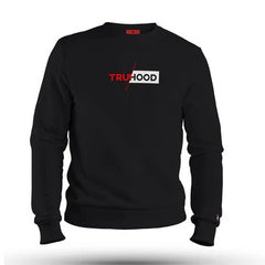Premium Men's Black Sweatshirt | Crew Neck & Dress Options | OG High Density Print