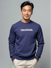 Premium Men's & Boys' Navy Sweatshirt | Navy Blue Options | OG High Density Print