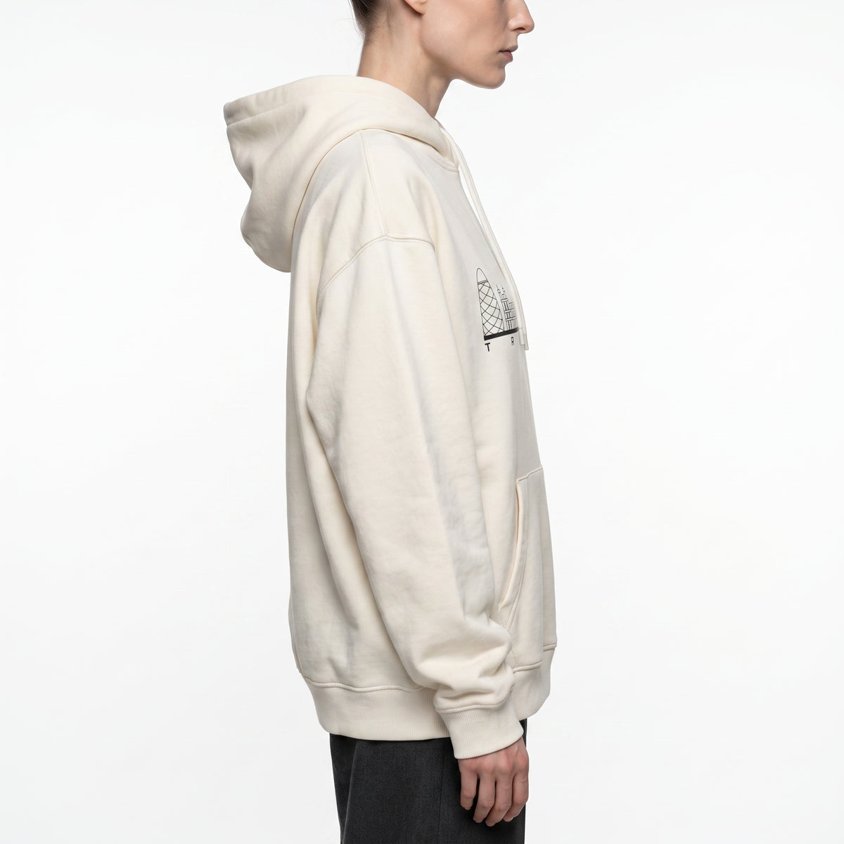 Ivory Tru Women Hoodie