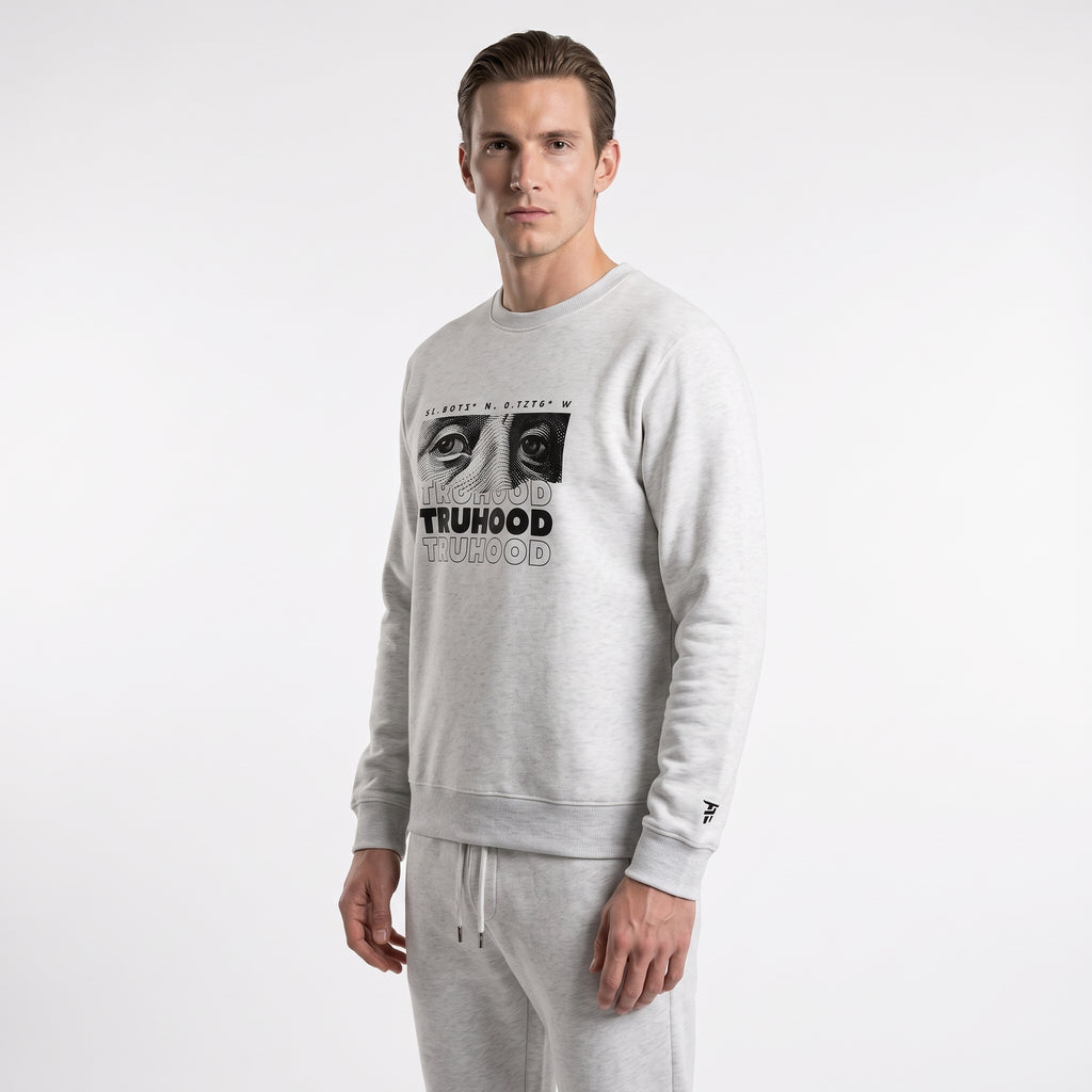 Light Grey Tru Man Sweatsuit Set