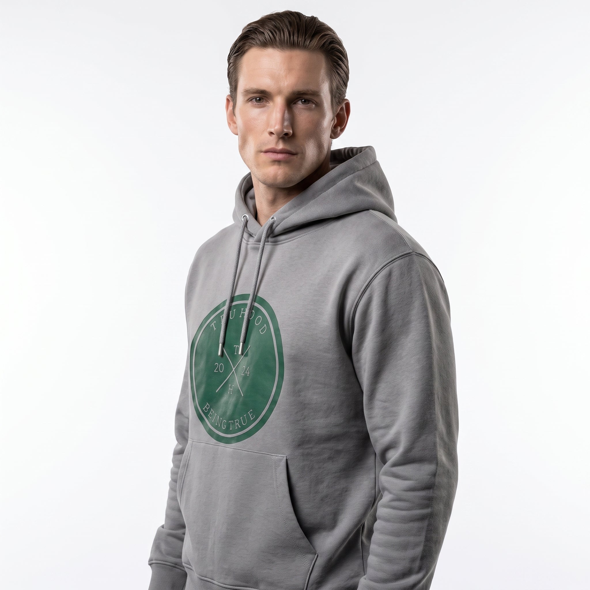 Silver Tru Man Hoodie