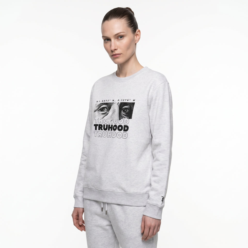 Light Grey Tru Woman Sweatsuit Set