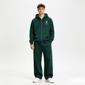 Forest Green Tru Man Full Zip Tracksuit Set