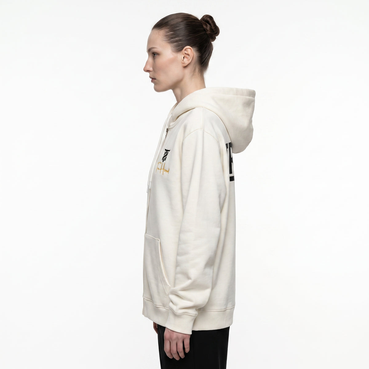 Ivory Tru Woman Full Zip Tracksuit Set