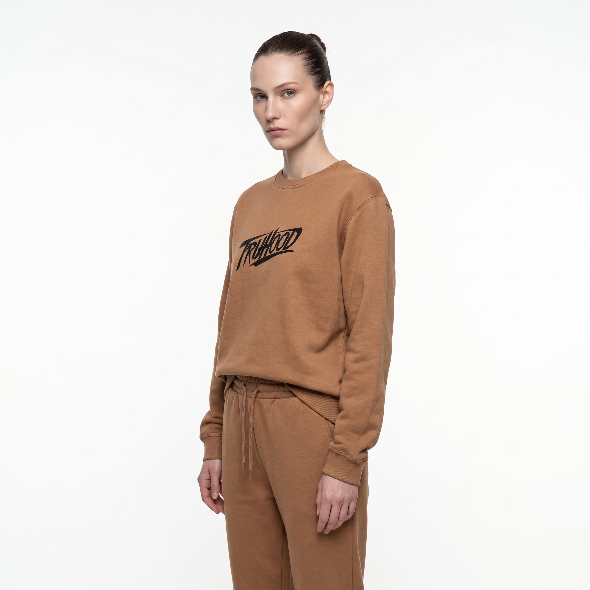 Light Brown Tru Woman Sweatshirt