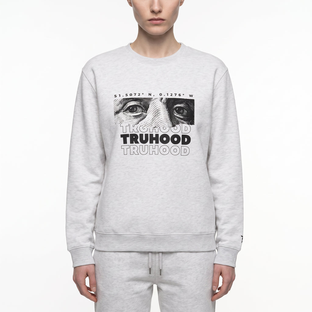 Light Grey Tru Woman Sweatsuit Set