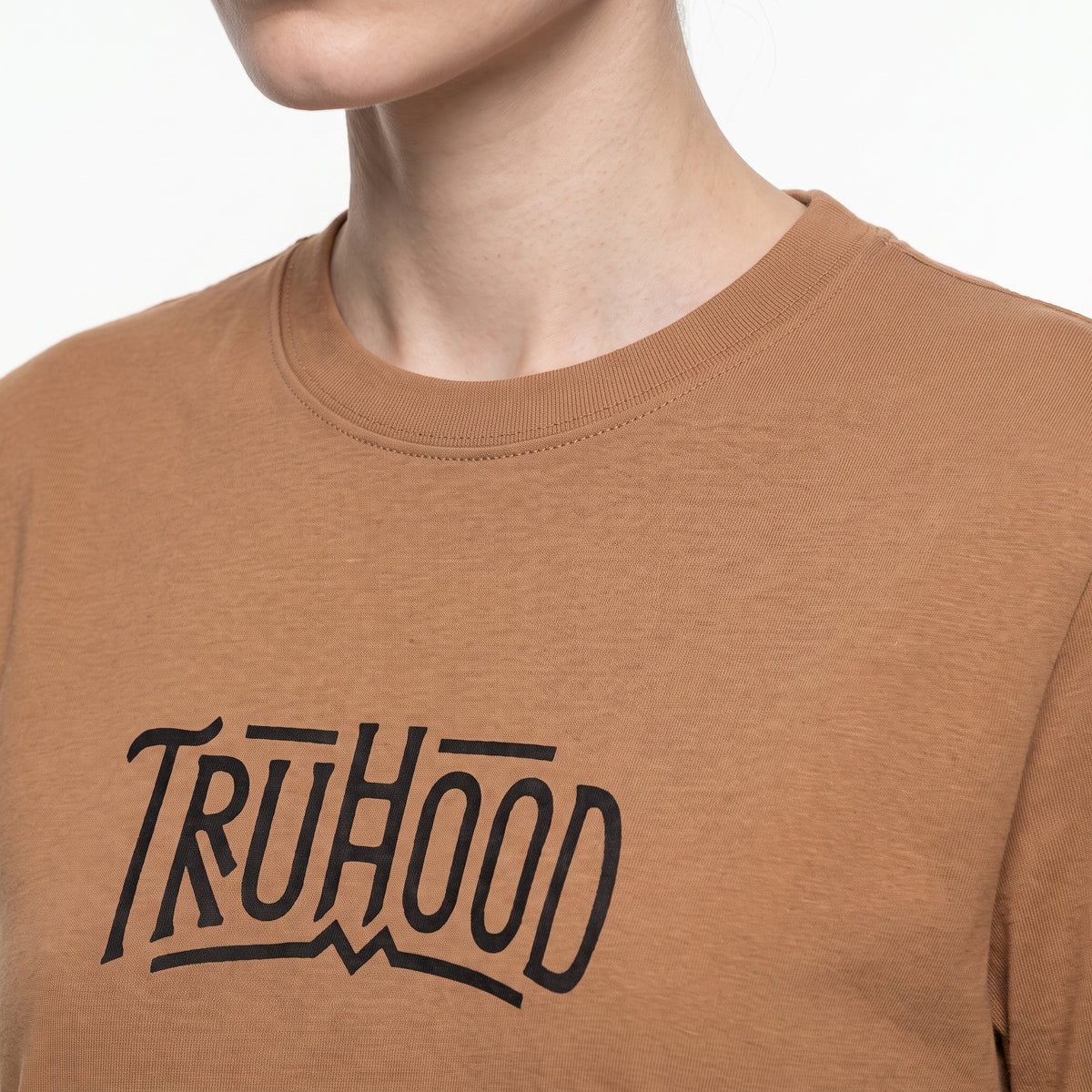 Light Brown Tru Woman T-Shirt