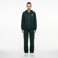 Forest Green Tru Woman Full Zip Tracksuit Set