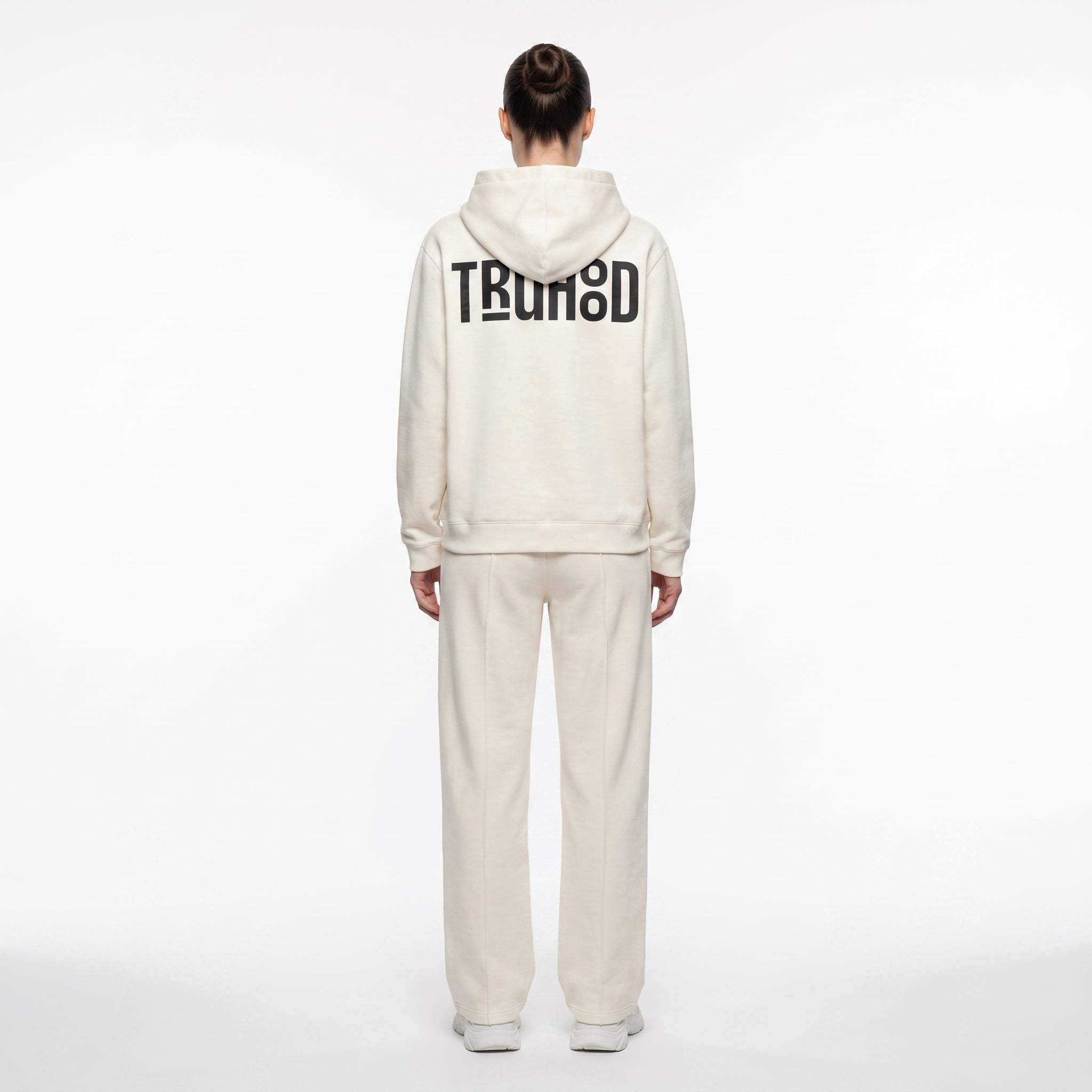 Ivory Tru Woman Full Zip Tracksuit Set
