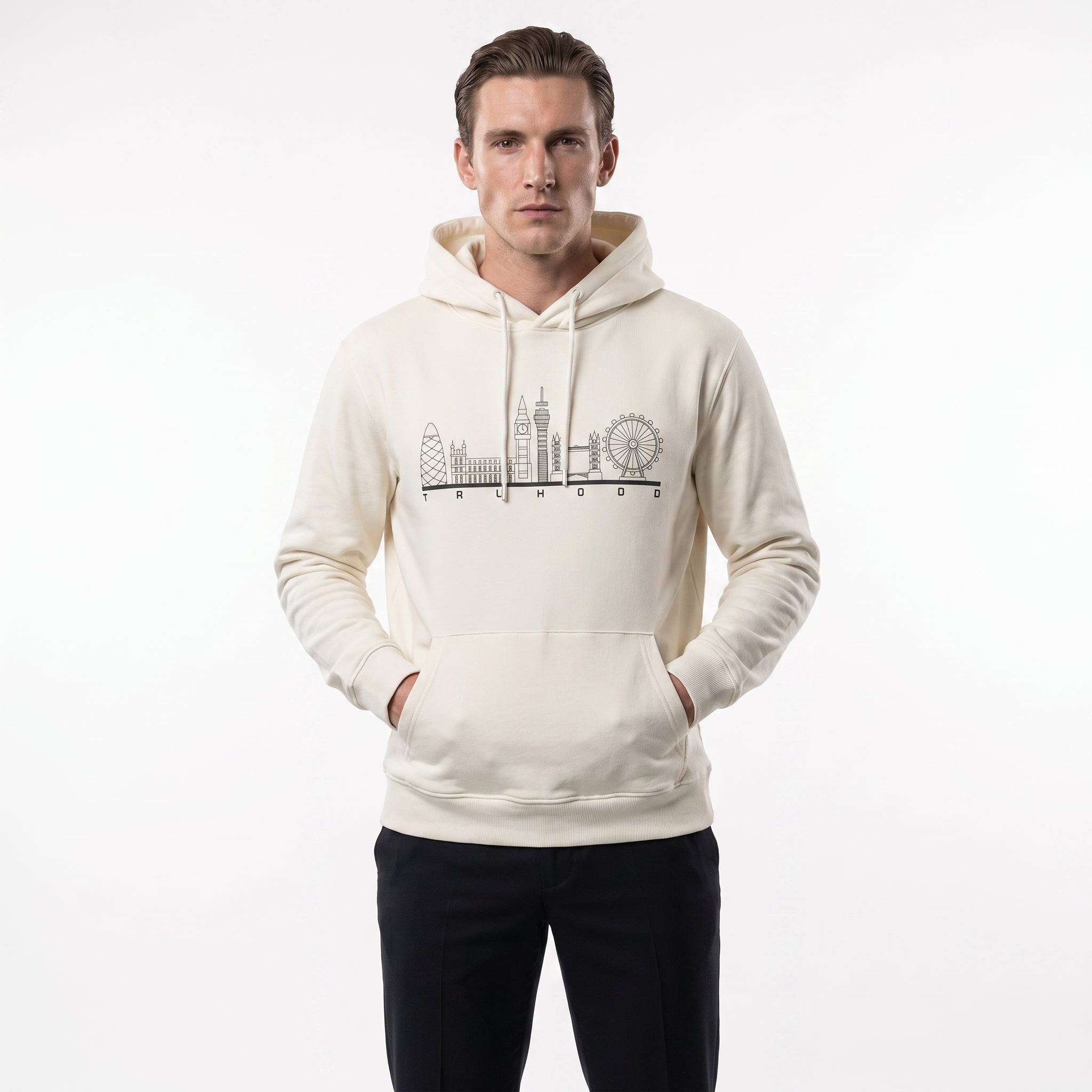 Ivory Tru Man Hoodie
