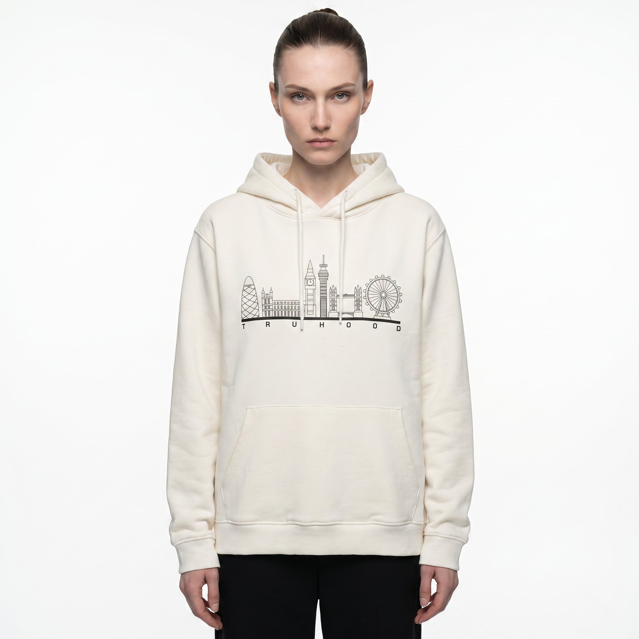 Ivory Tru Women Hoodie