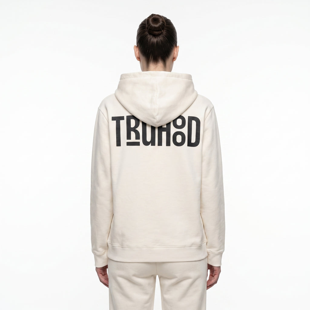 Ivory Tru Woman Full Zip Tracksuit Set