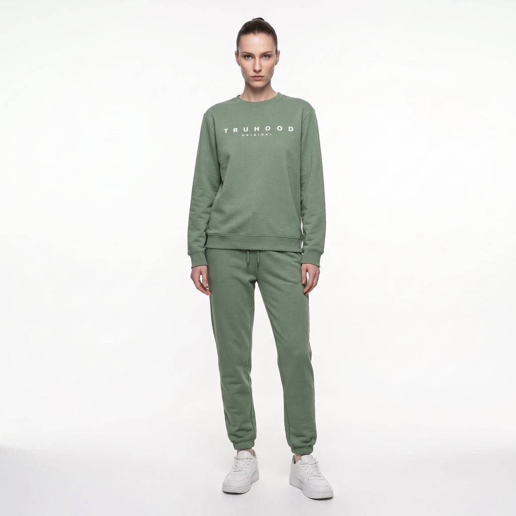 Sea Green Tru Woman Sweatsuit Set