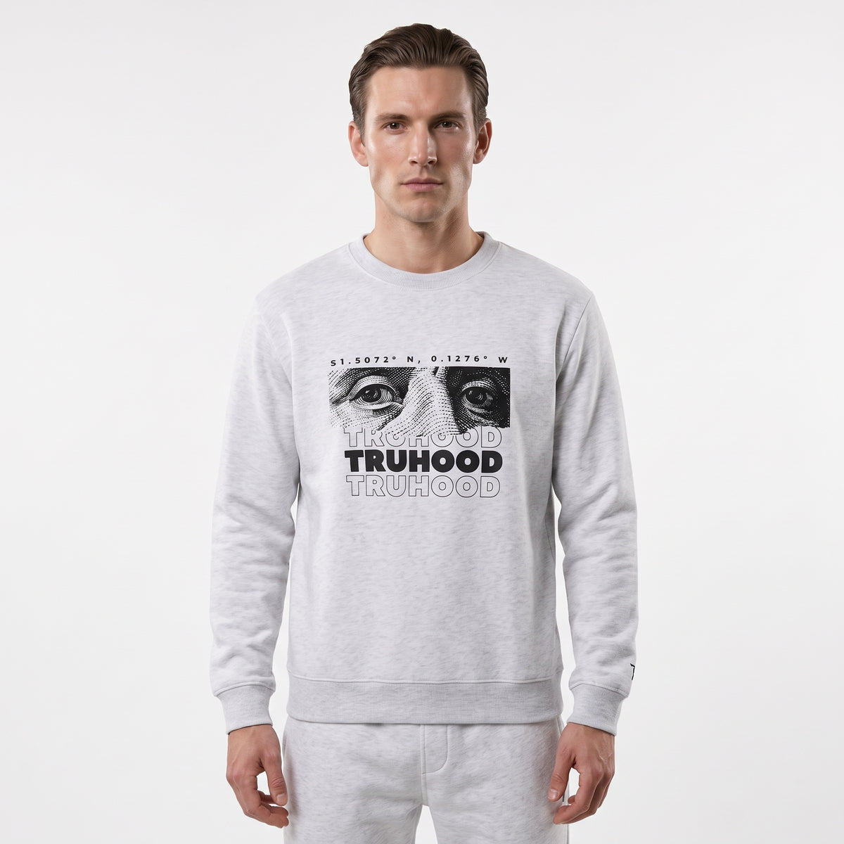 Light Grey Tru Man Sweatshirt