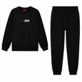 Black Tru Man Sweatsuit Set