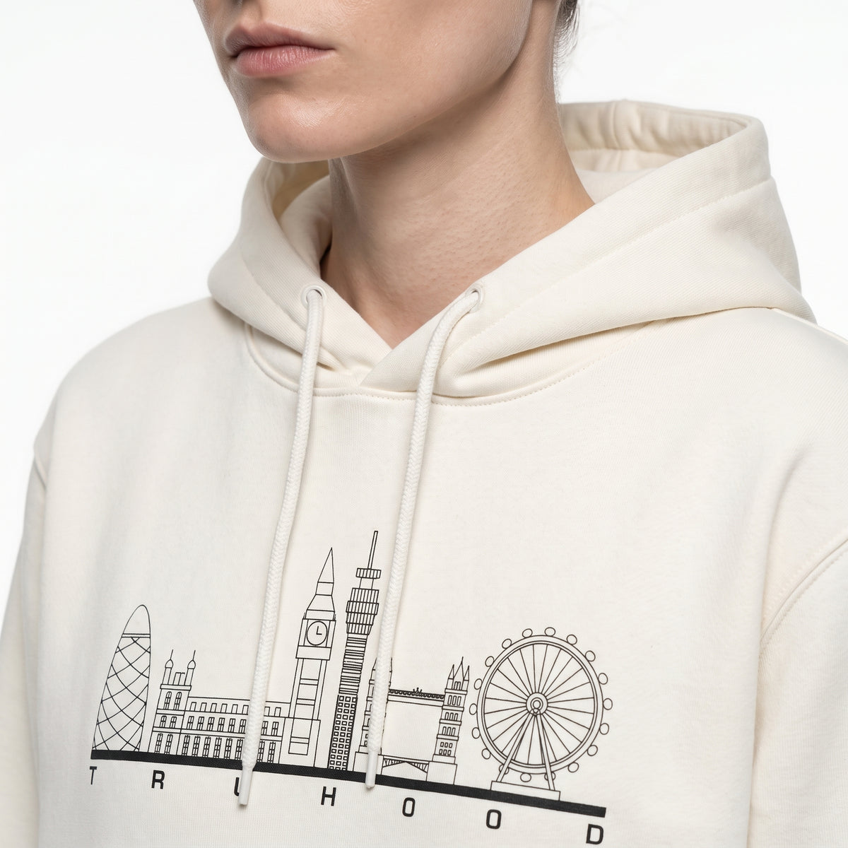Ivory Tru Women Hoodie