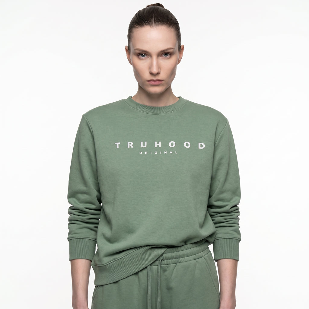 Sea Green Tru Woman Sweatsuit Set