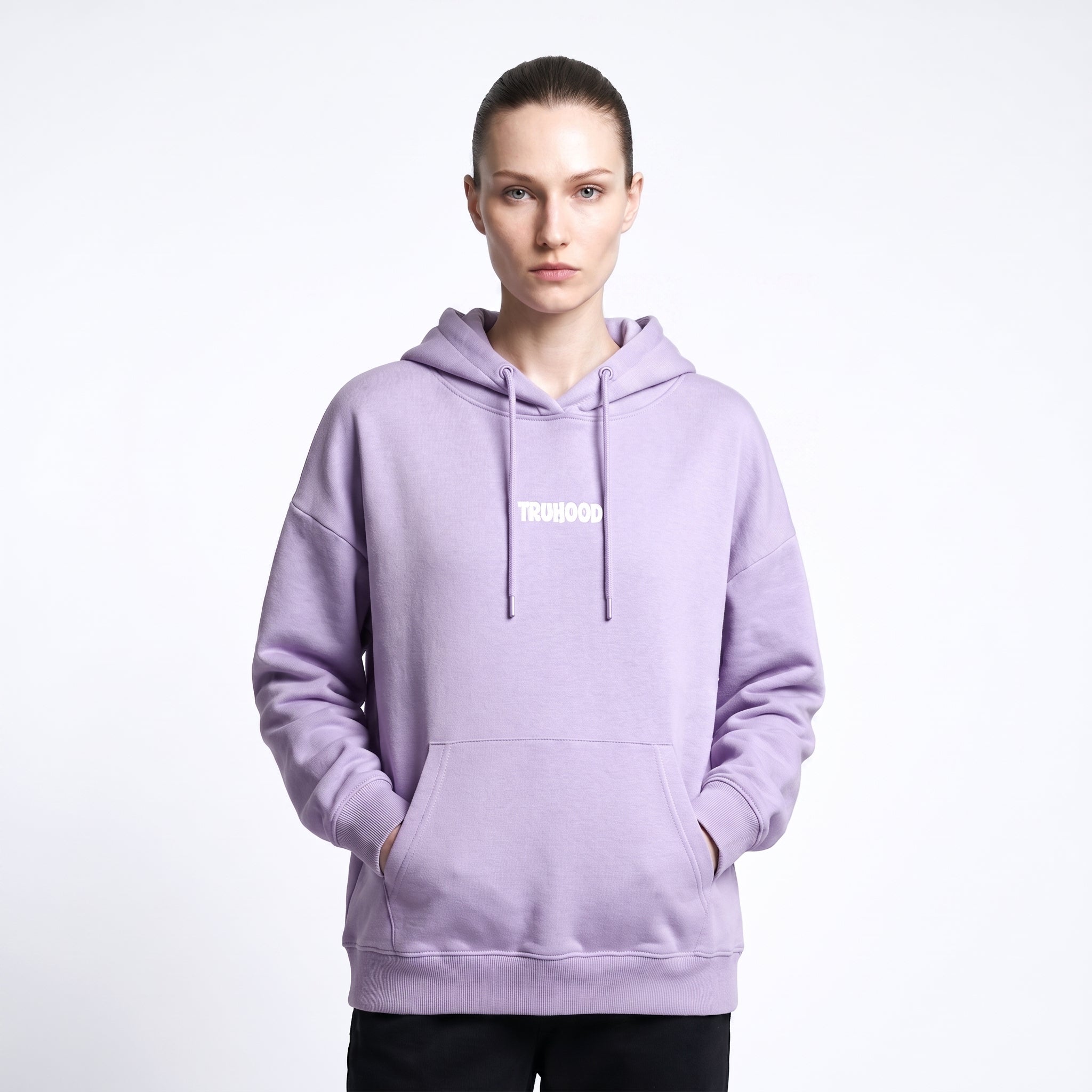 Lavender Tru Woman Oversize Hoodie