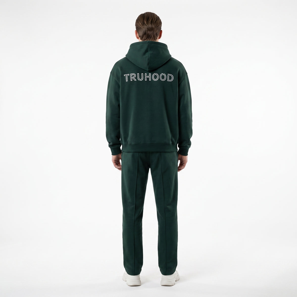 Forest Green Tru Man Full Zip Tracksuit Set