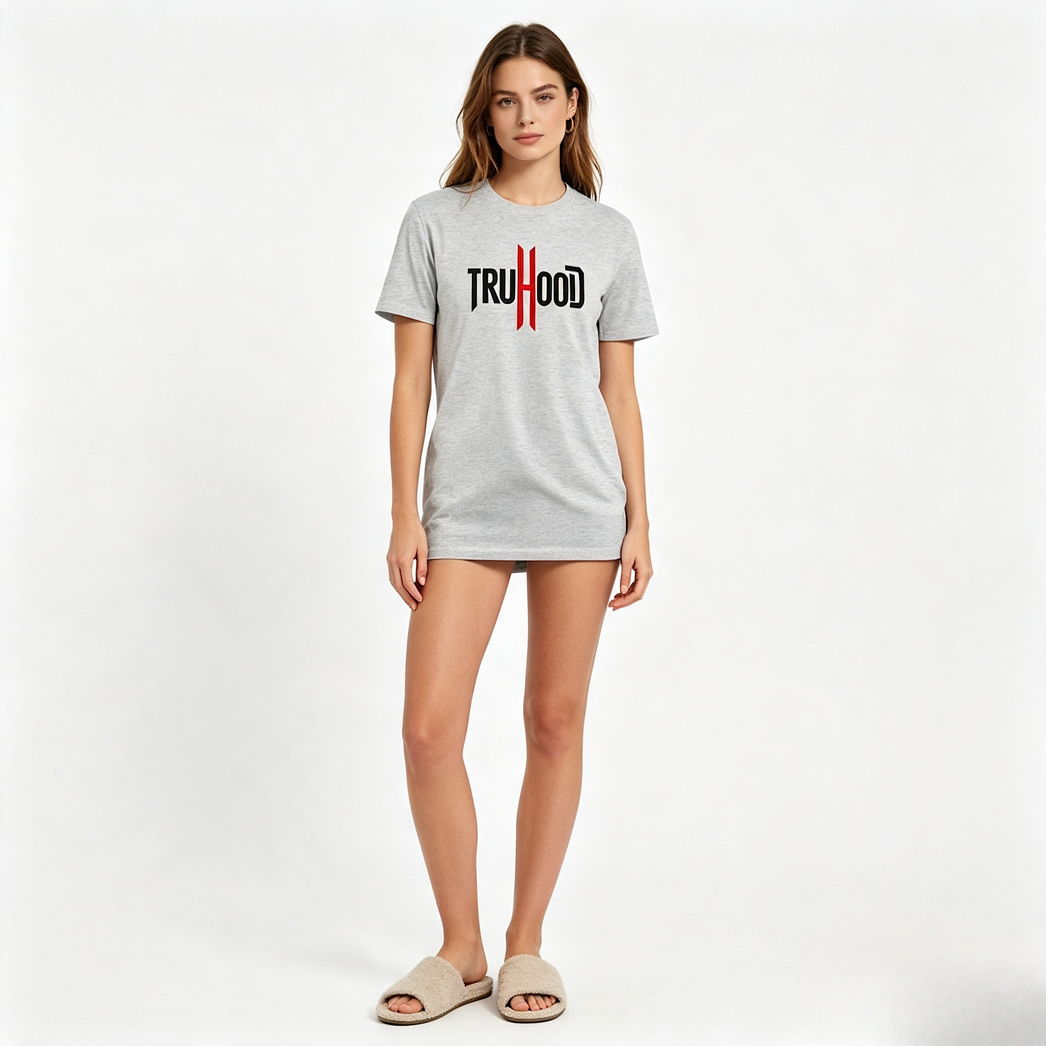 Grey Tru Woman T-Shirt