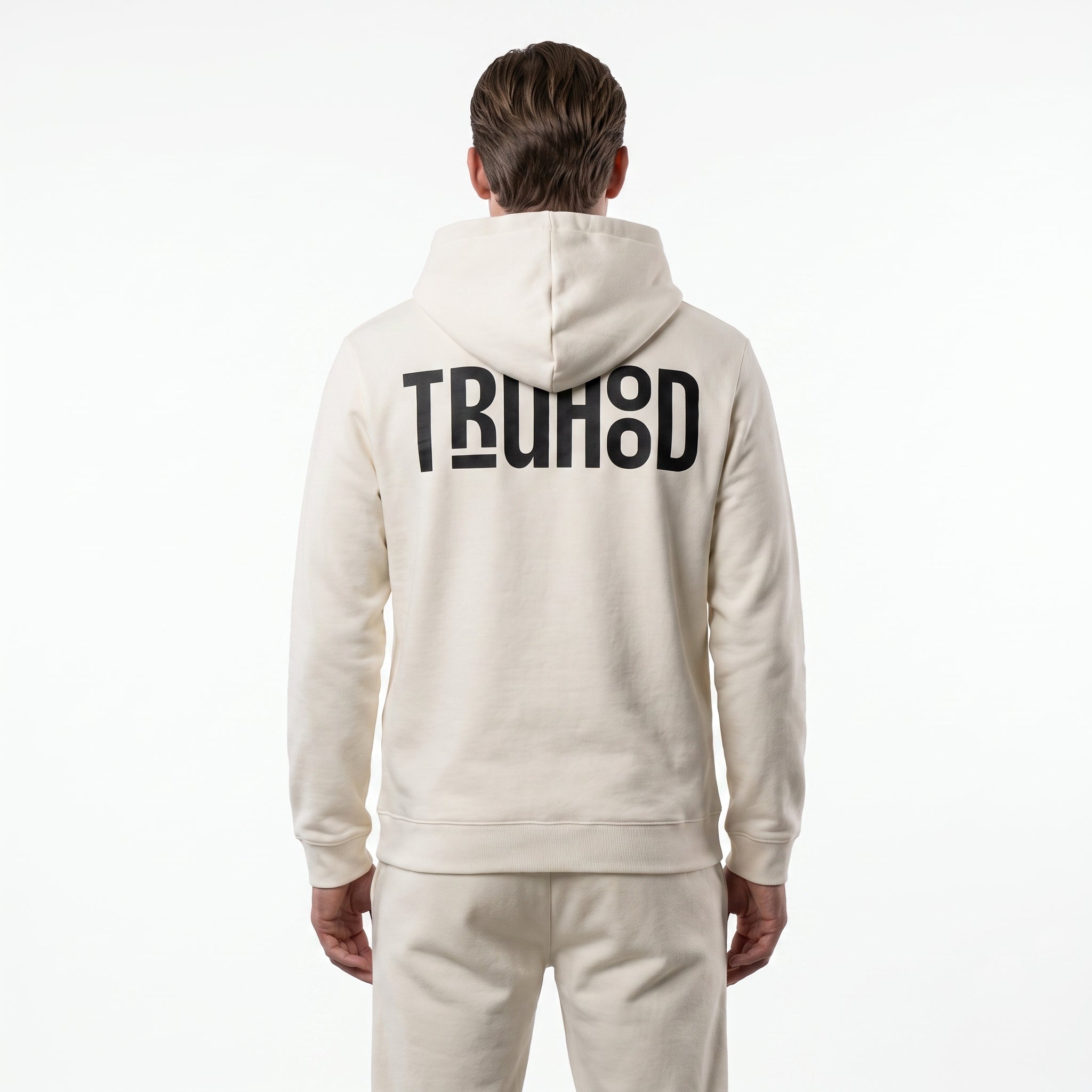 Ivory Tru Man Full Zip Tracksuit Set
