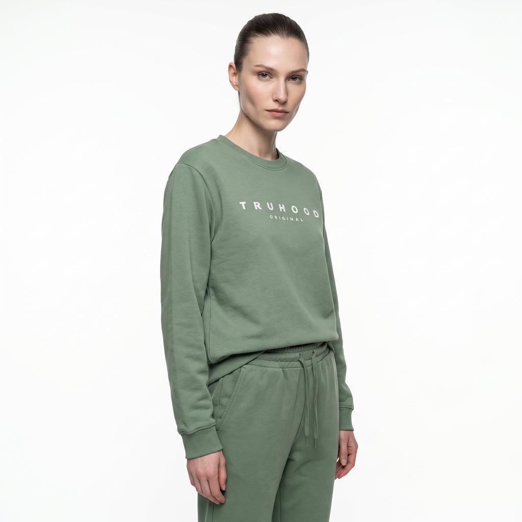 Sea Green Tru Woman Sweatsuit Set