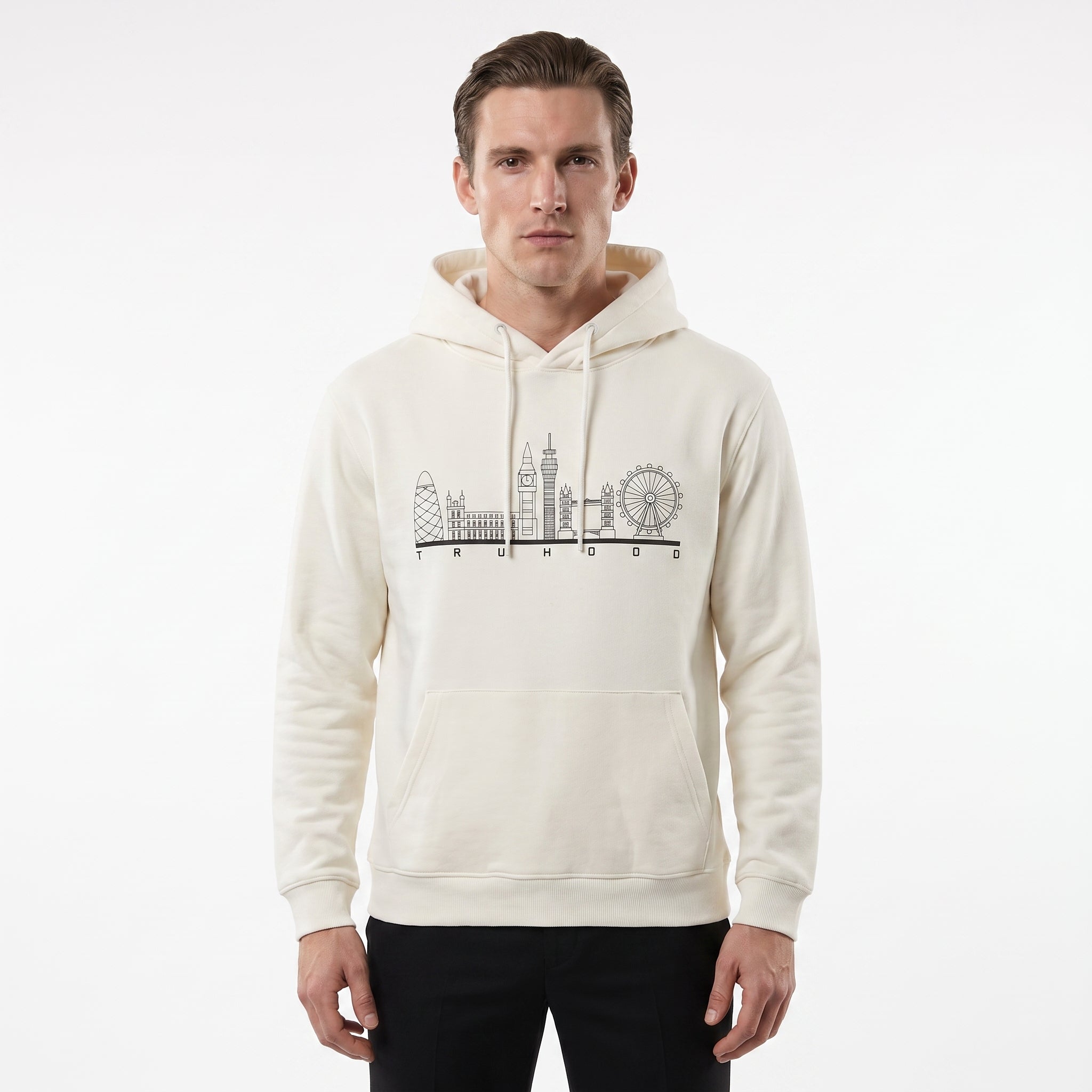 Ivory Tru Man Hoodie