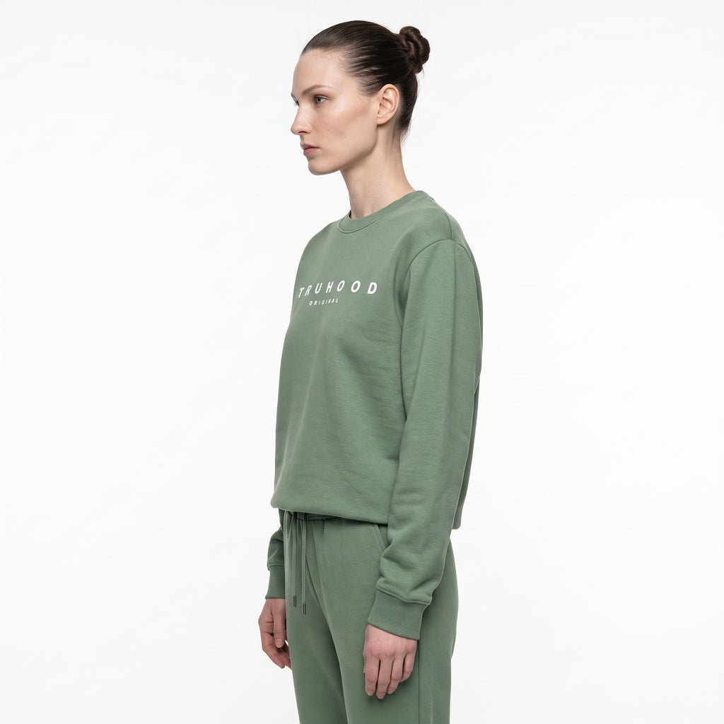 Sea Green Tru Woman Sweatsuit Set
