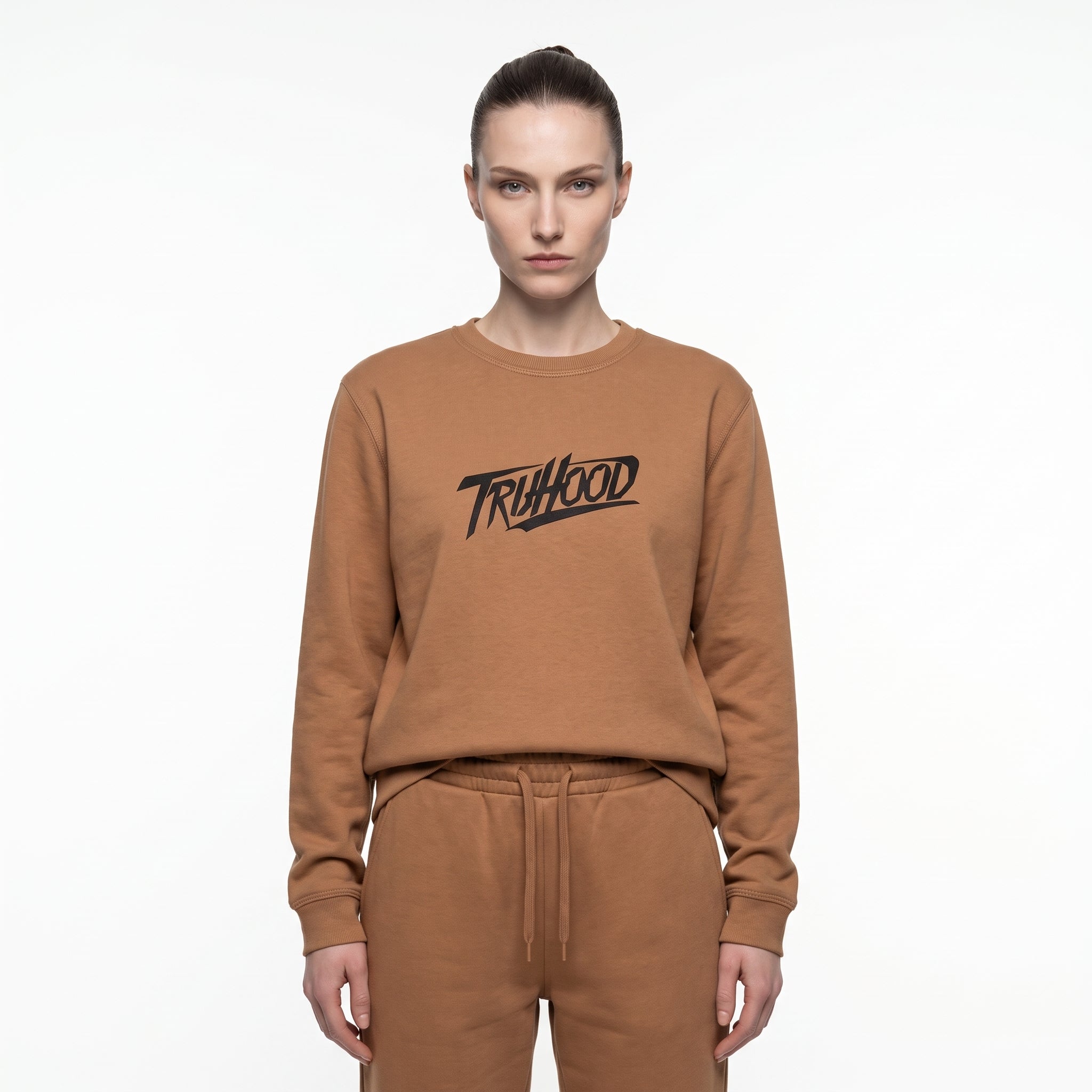 Light Brown Tru Woman Sweatshirt