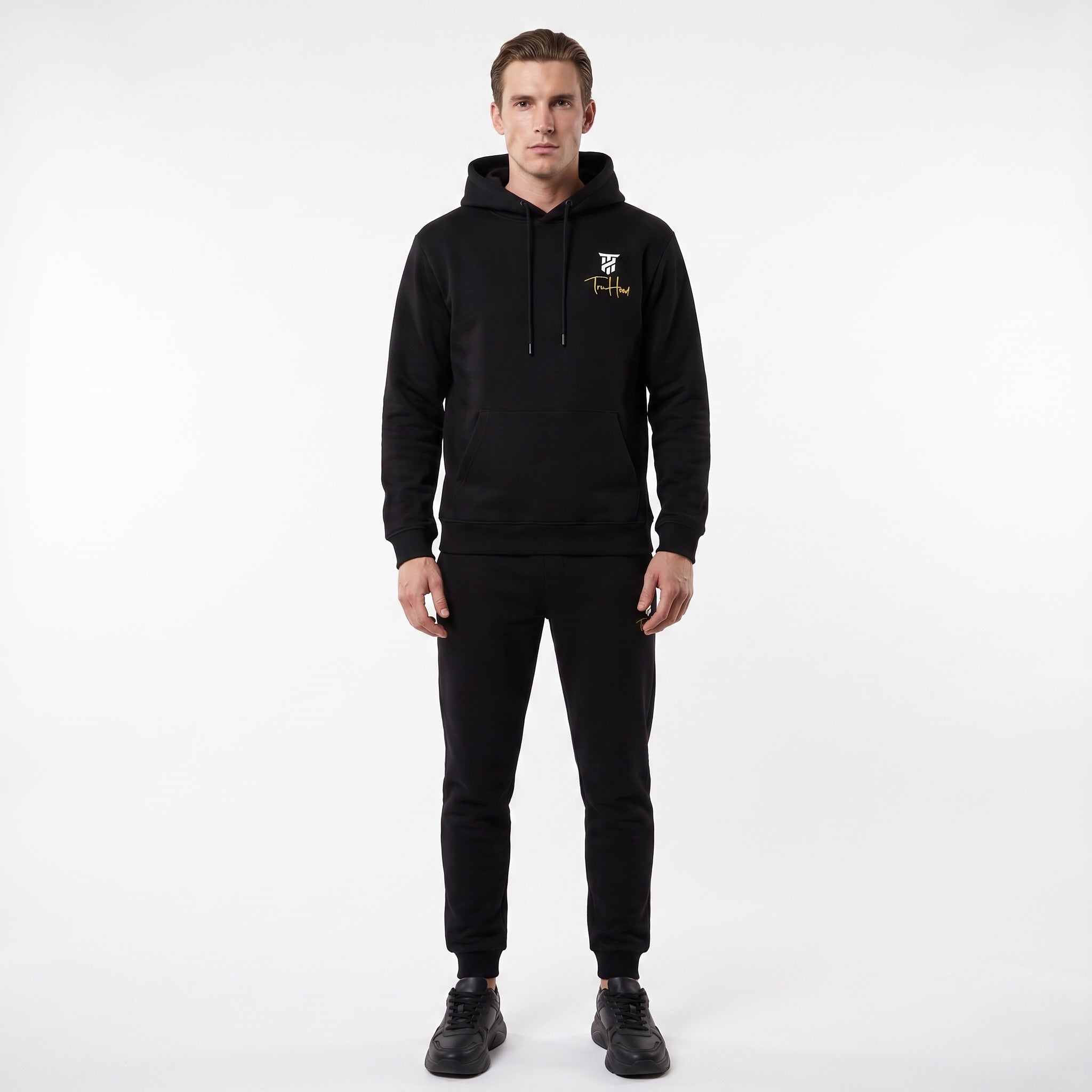 Original Black Tru Man Tracksuit Set
