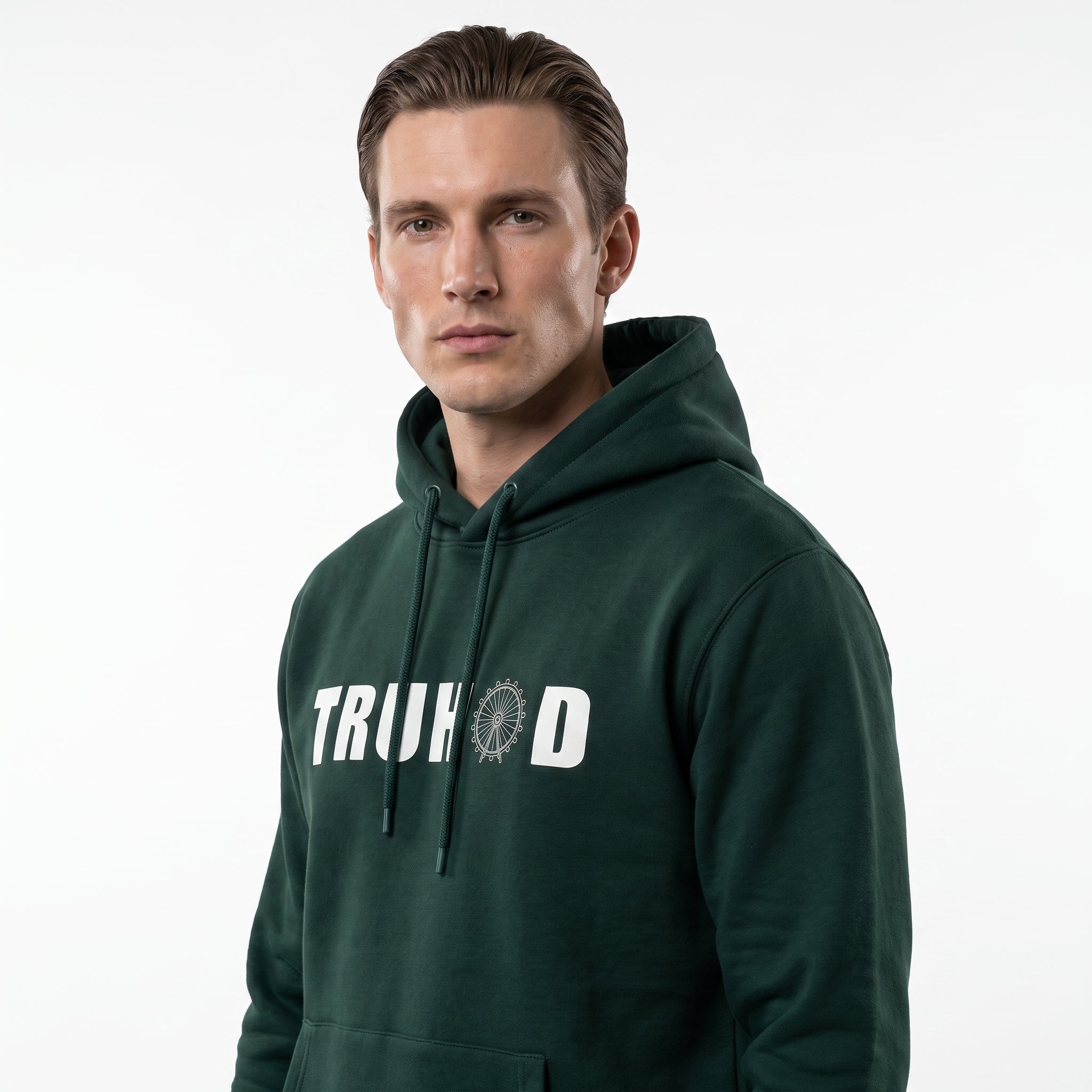 Forest Green Tru Man Hoodie