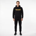 Gold Black Tru Man Tracksuit Set