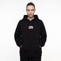 Black Tru Woman Oversize Hoodie