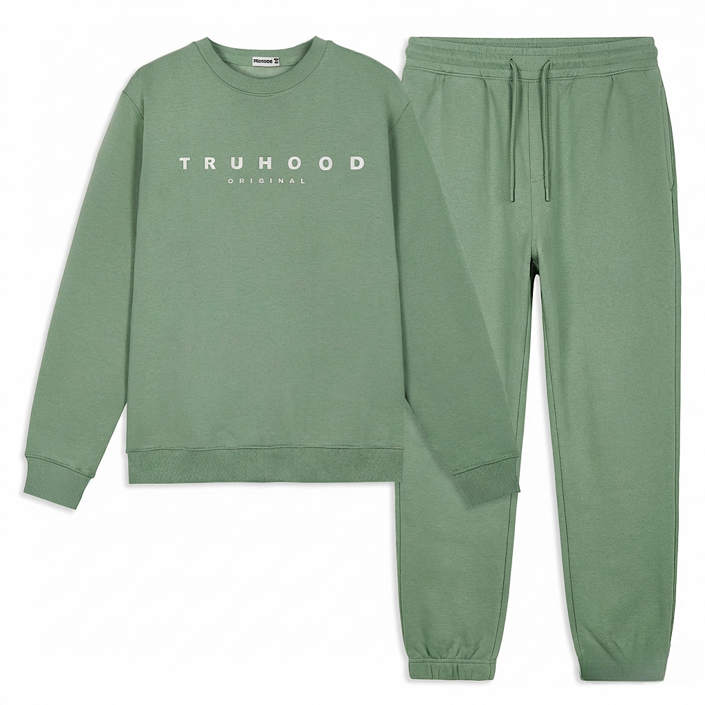 Sea Green Tru Woman Sweatsuit Set