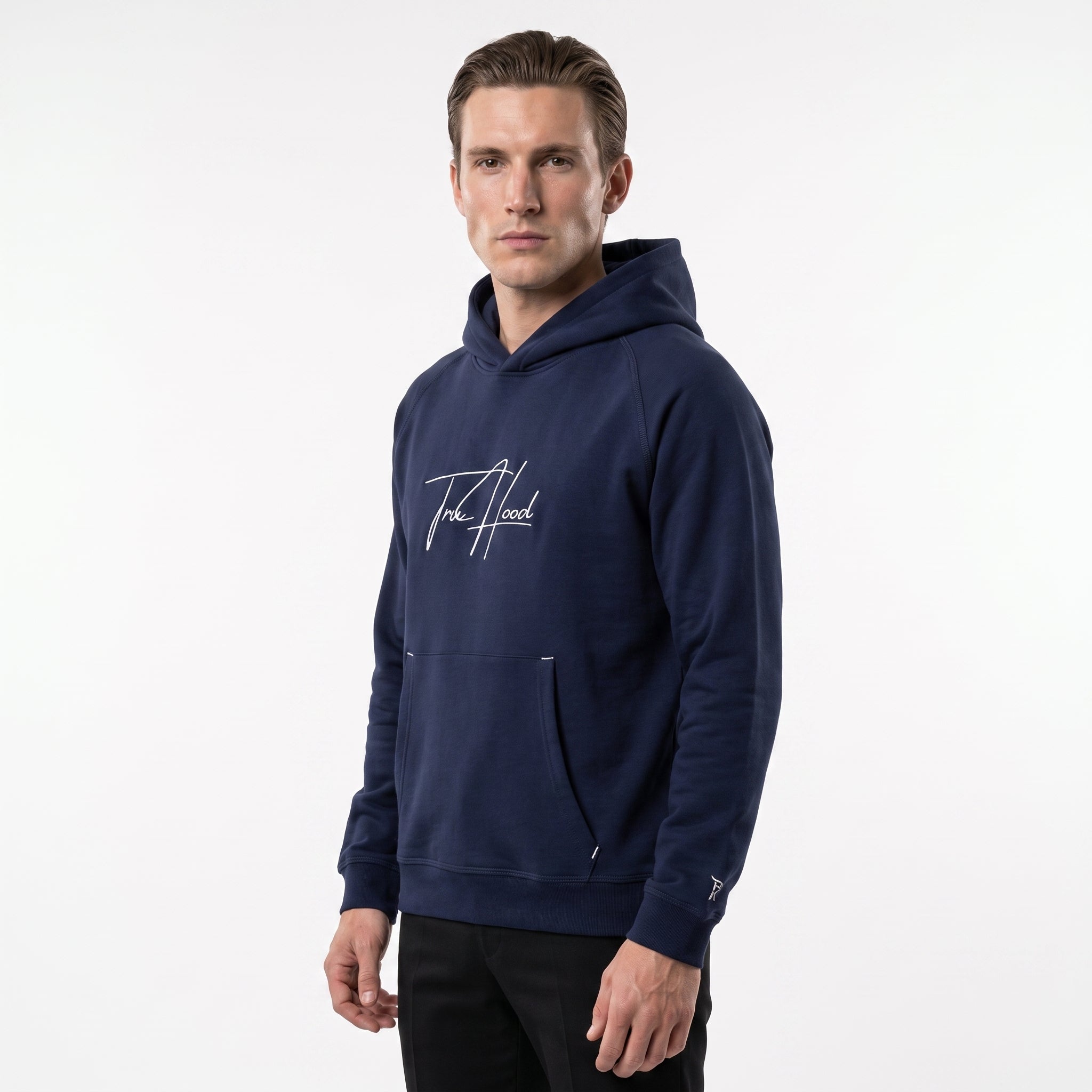 Navy Tru Man Hoodie