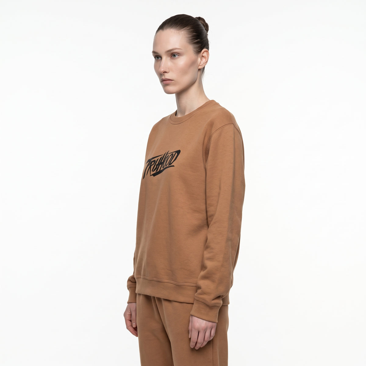 Light Brown Tru Woman Sweatshirt