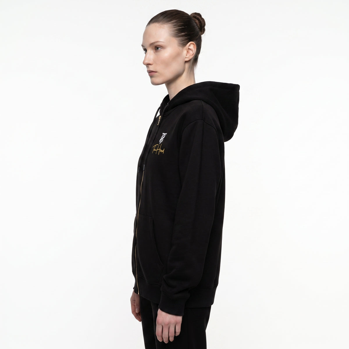 Original Black Tru Woman Full Zip Tracksuit Set