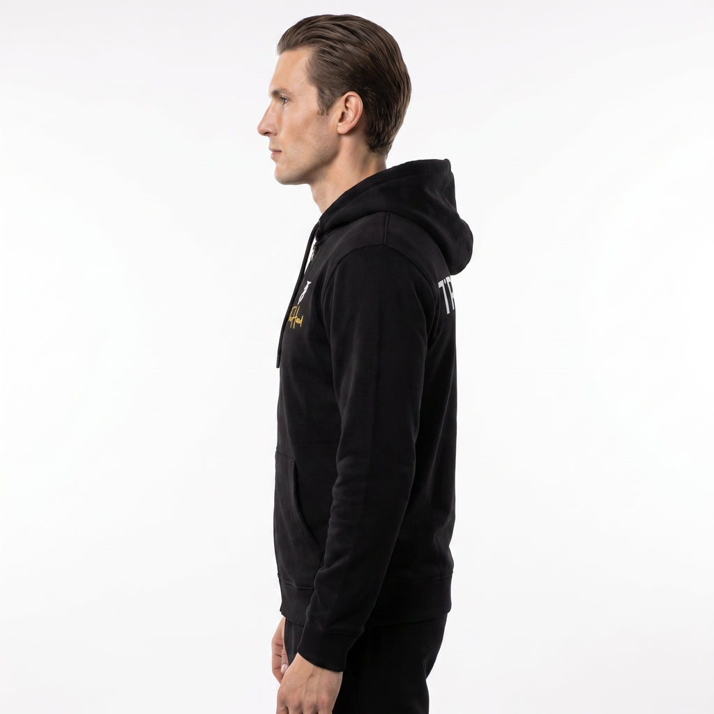 Original Black Tru Man Full Zip Hoodie