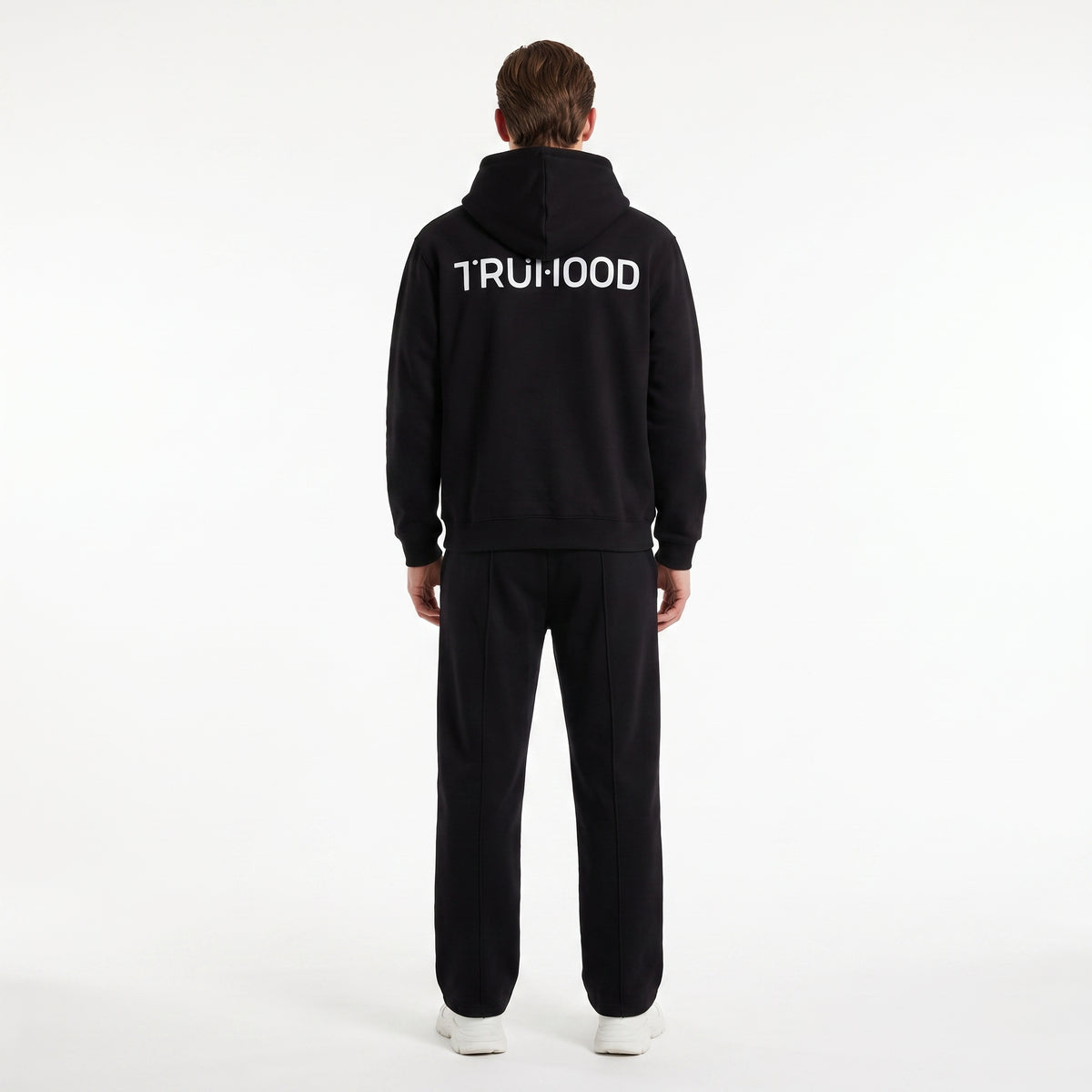 Original Black Tru Man Full Zip Tracksuit Set