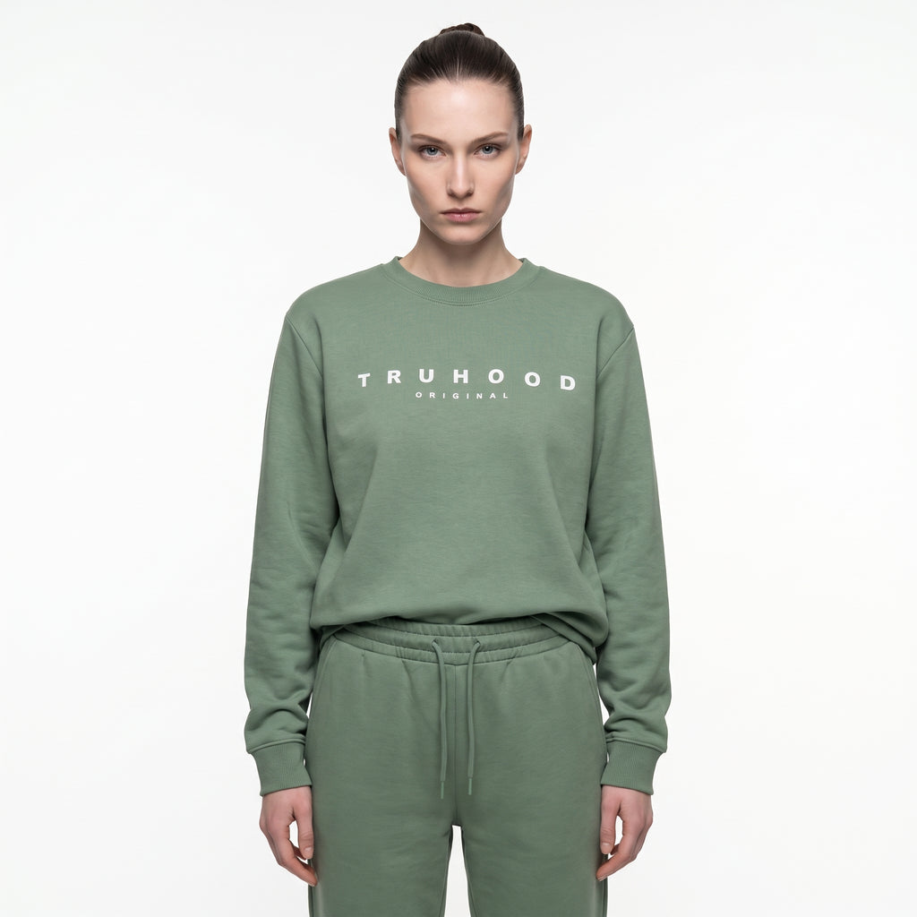 Sea Green Tru Woman Sweatsuit Set
