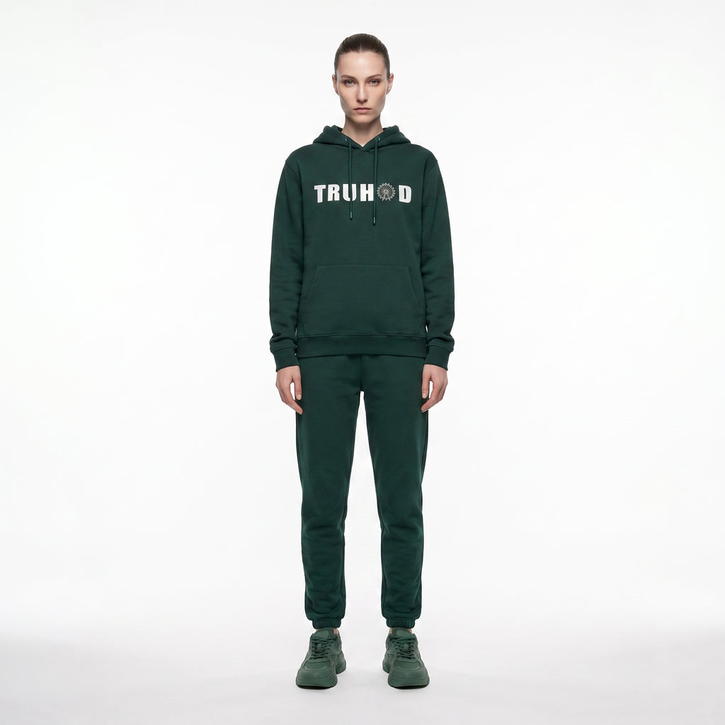 Forest Green Tru Woman Tracksuit Set
