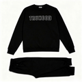 Black Tru Man Sweatsuit Set