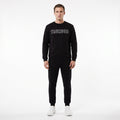 Black Tru Man Sweatsuit Set