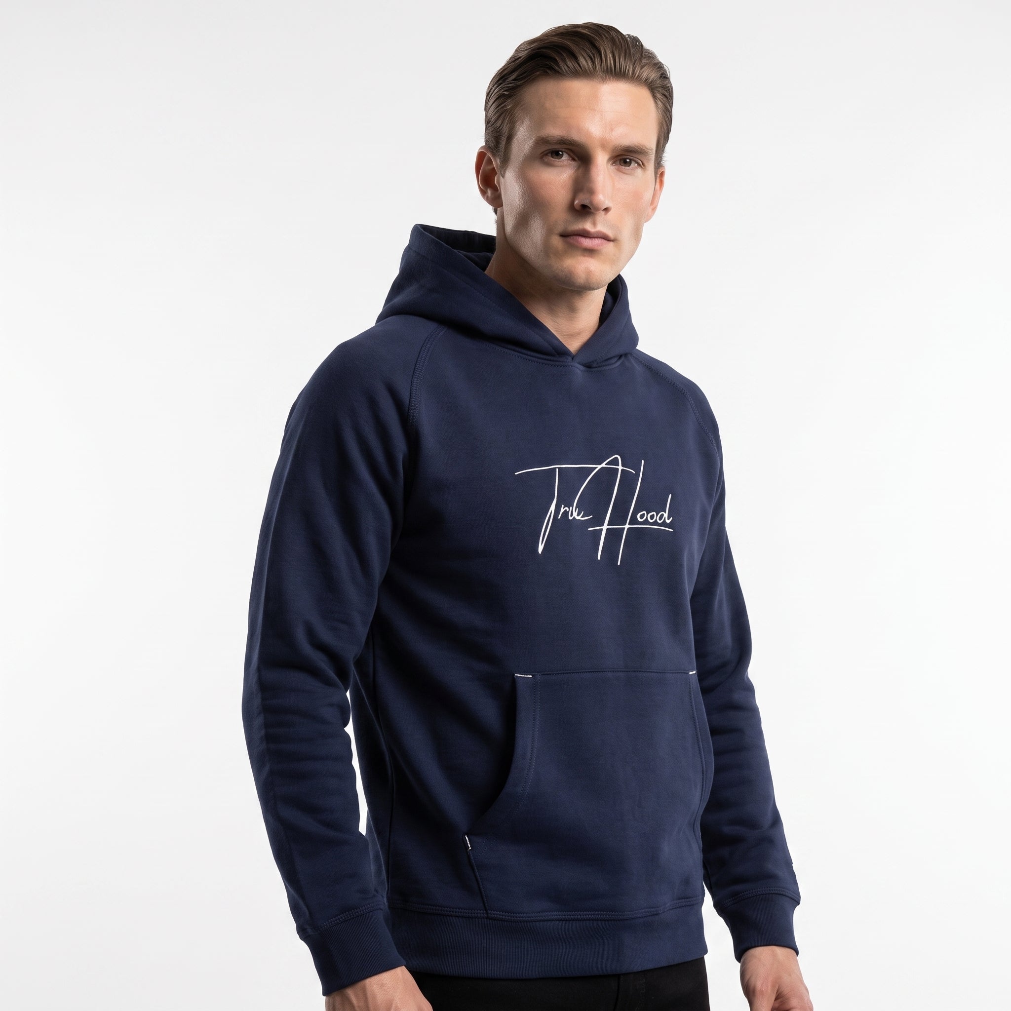Navy Tru Man Hoodie