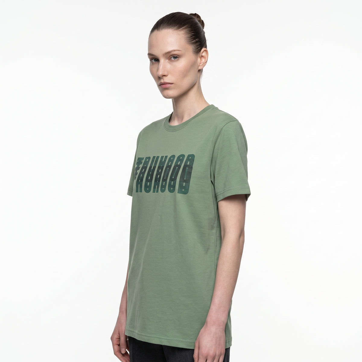 Sea Green Tru Woman T-Shirt