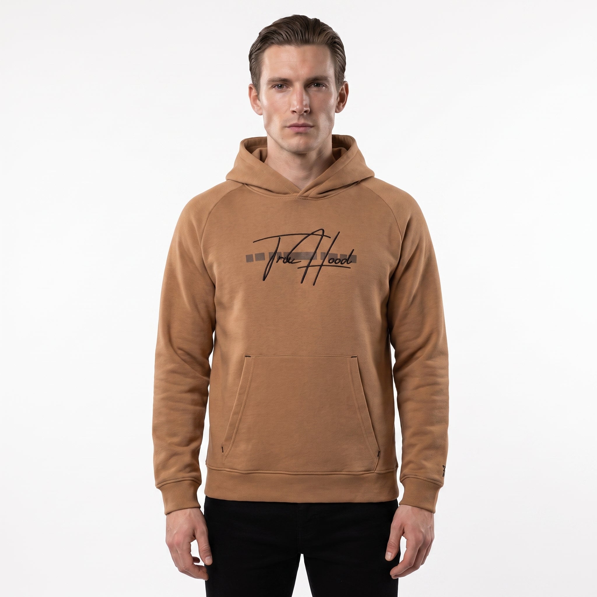 Light Brown Tru Man Tracksuit Set