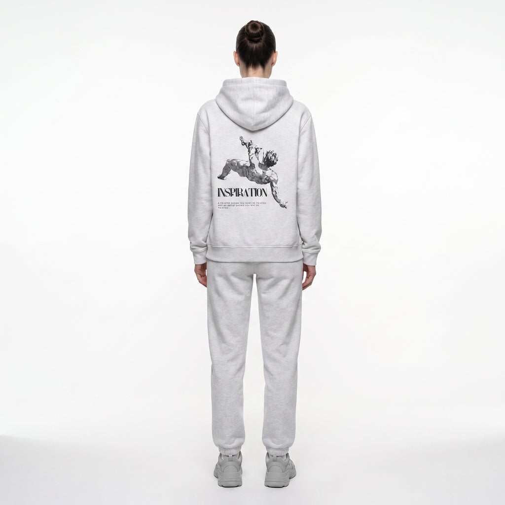 Light Grey Tru Woman Tracksuit Set